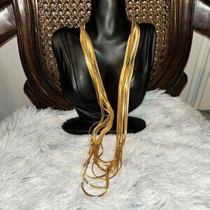 Vintage MONET Layered Necklace